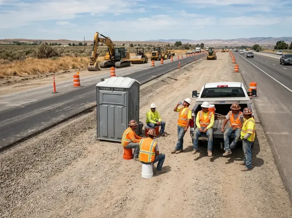 highway-road-construction-crew-007 — frequently asked questions, Porta Potty and Restroom Rentals in Valley Grande, AL